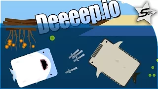 Deeeep.io - WHALE SHARK... Shoots Missiles?!? - Update + New Animals! - Lets Play Deeeep.io Gameplay
