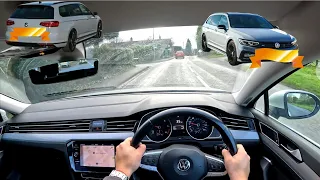 2020 VW Passat B8 2.0TDI 150HP R-line | FP Pov Drive 4K