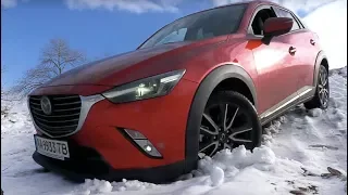 Mazda CX3. СНЕЖНЫЕ ИСПЫТАНИЯ