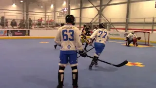 LA JUNGLE D vs FRENCH CONNECTION D Dek Hockey St-Eustache Street-Hockey Hockey-Balle Hokejbal Cup