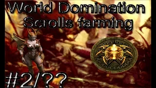 Scrolls farming #2/?? - Sacred Gold World Domination