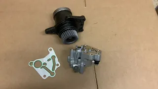 Fuel pump and accessory drive for volvo d12 old model up to 2004.