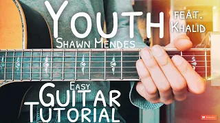 Youth Shawn Mendes Guitar Lesson for Beginners // Youth Guitar // Lesson #479