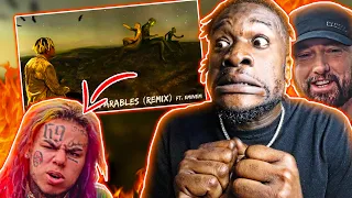 EMINEM TAKES SHOTS! | Cordae - Parables Remix FT. Eminem [Official Audio] REACTION