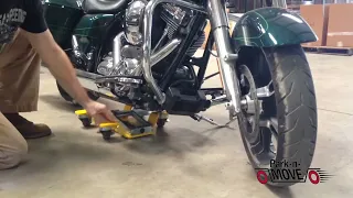 Using the Park N Move Cruiser motorcycle dolly