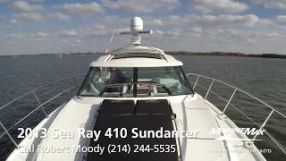 2013 Sea Ray 410 Sundancer: Lived in Fresh Water Only in North Texas