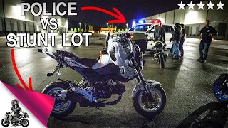 Wheelies in the Rain vs Cops