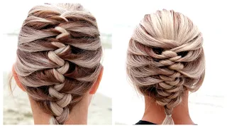 DIY Zig Zag Braid 💦🔥 for short to medium hair by Another Braid GREAT CREATIVITY