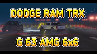 DODGE RAM TRX против G63 AMG 6x6