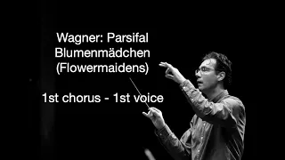 Study Video 1st Chorus 1st Voice Blumenmädchen (Flowermaidens) of Wagners Parsifal