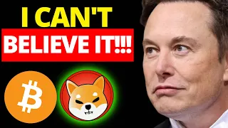 BREAKING NEWS! ELON MUSK JUST DROPPED A BOMBSHELL FOR CRYPTO BITCOIN AND SHIBA INU COIN!