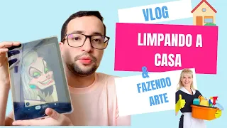 Como fazer arte em meio a faxina!