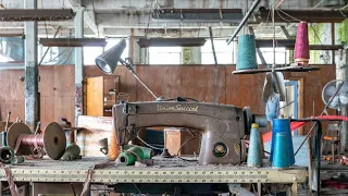 Abandoned Clothing Factory with everything left behind (closed 1980)