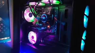 The look of the PC is so awesome after installing deepcool MF 120 GT fan