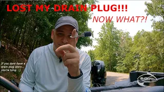 Lost my boat's drain plug and flooded my boat! Now What!?