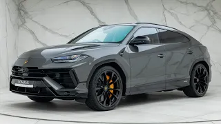 2023 Lamborghini Urus S - Grigio Keres - Walkaround & Interior | Romans International [4K]