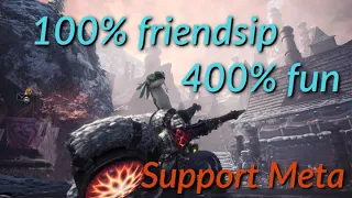 Friendship Builds Episode 1: Optimal Hunting Horn Support Builds