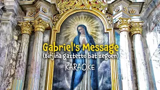 Gabriel's message karaoke - Hungarian Christmas Carol with Lyrics