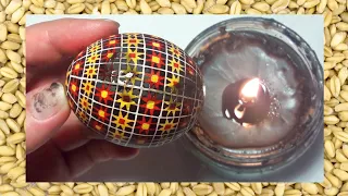 "ЗІРОЧКИ" ПИСАНКА ГУЦУЛЬЩИНИ МАЙСТЕР-КЛАС  pysanky egg  роспись art яйца