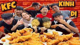 Anh Ba Phải Vlogs | Thử Thách Ăn Đồ Ăn K.I.N.H D.Ị 🤮 - KFC Chấm Mắm Siêu Thúi 🍗🍗 -Thắng 5.000.000