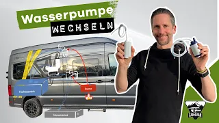 Wohnmobil Wasserpumpe wechseln - System und Pumpen-Arten im Camper