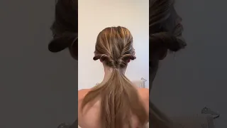 Princess Jasmine Inspired Hair Tutorial #shorts