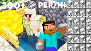 KOLAY ZOMBİSİZ SINIRSIZ DEMİR FARMI !! Minecraft: Demir Farmı Nasıl Yapılır? l Minecraft Sistemler