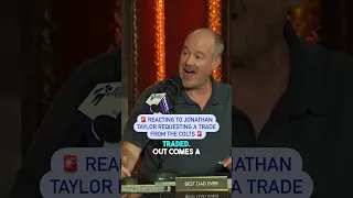 Rich Eisen Reacts to Reports That Jonathan Taylor Has Requested a Trade Out of Indianapolis