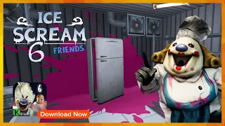 I played Ice Scream 6! | Download game leak | Ice Scream 6 walkthrough | Fanmade