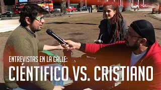 Dr. en QUÍMICA (Agnostico) vs CRISTIANO: Santiago sale a la calle a HABLAR DE FE