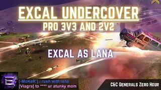 ExCaL undercover with MoKeR | PRO 2v2 and 3v3s | C&C Zero Hour