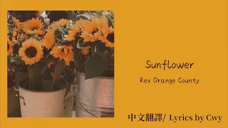 《我會愛你直到死去的那天》Sunflower-Rex Orange County 中英歌詞/中文翻譯