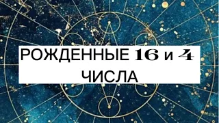 Нумерология. Люди, которые родились 16 и 4 числа. Число рождения.