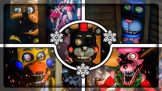 МЕГА-ТРУДНЫЙ ПОСЛЕДНИЙ ЧАС С ЛЕФТИ! ФИНАЛ ИГРЫ! 🎅 FNAF Christmas with Freddy's #3