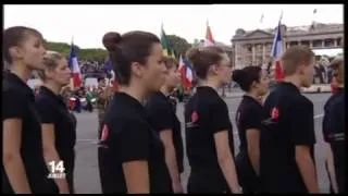 14 juillet 2010 chant des partisans et la marseillaise