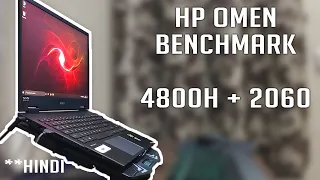 HP OMEN 15 Benchmarking Results | 4800H + RTX 2060.