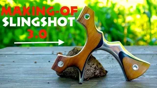 Slingshot with aluminium core | Making-Of