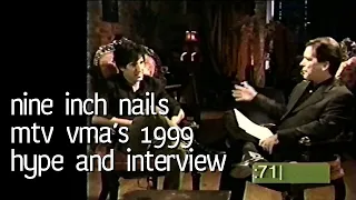 Nine Inch Nails Trent Reznor Interview Kurt Loder,  The Fragile VMAs Hype 1999