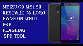 MEIZU C9-M818H Restart on logo || Hang on logo || frp || Flashing  SPD Tool