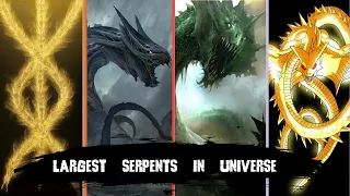 10 Largest Serpentine Monsters in the Universe