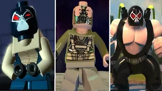 Evolution of Bane in LEGO DC Videogames (2008-2018)