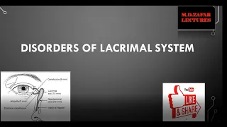 Lacrimal System Disorders