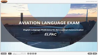English Language Proficiency for Aeronautical Communication / ELPAC test design