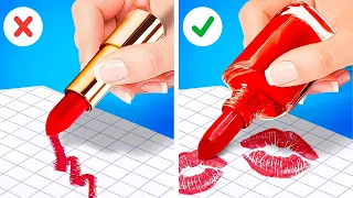 FUN IDEAS for SCHOOL 💄🏫👦 | Clever DIY School Supples And Drawing Techniques