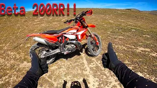 Best Dirt Bike For Single Track //  Beta 200RR