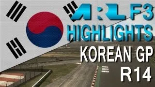 F1 2012 | ARL F3 - S6 Round 14 - Korean Grand Prix (Commentary)