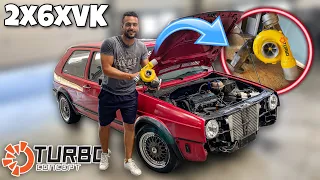 ESTE É O TURBO NOVO DO MEU GOLF 2 PD *2x6xVK* 🔥 | STOWNAS