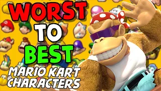 EVERY Mario Kart Character RANKED From Worst to Best