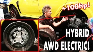 WORLD's FIRST ELECTRIC hybrid AWD Honda Civic Type R FK8 with 450hp!