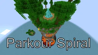 Minecraft Parkour Spiral 2